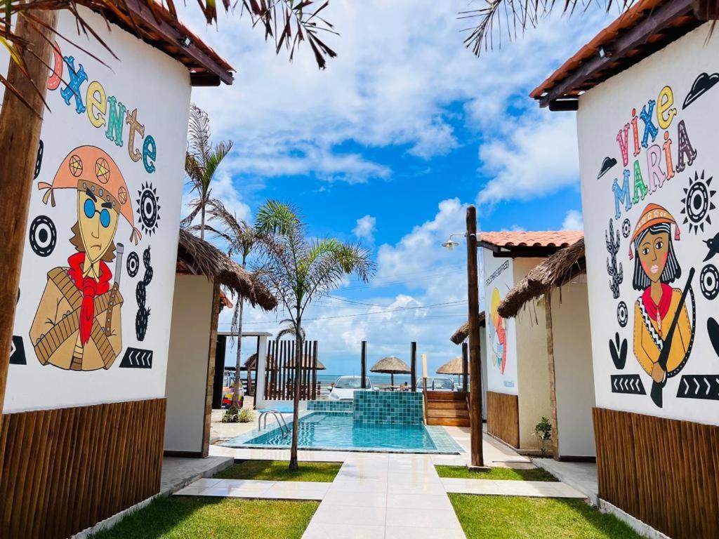 Flats Villas Litoral Sul - Praia Pontal Do Peba - Piacabucu - Al Esterno foto
